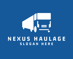 Truck Vehicle Transportation logo design