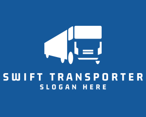 Truck Vehicle Transportation logo design