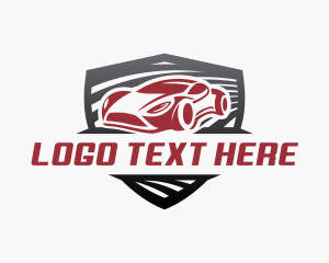 Car Racing Vehicle logo