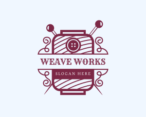 Sewing Yarn Tailoring  logo design