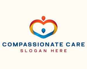 Heart Charity Orphanage logo design