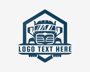 Hexagon Forwarding Truck logo