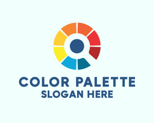 Colorful Search Engine logo design