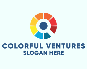 Colorful Search Engine logo design