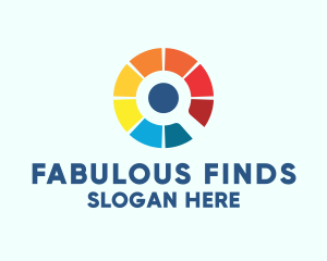 Colorful Search Engine logo design