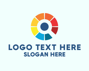 Color - Colorful Search Engine logo design