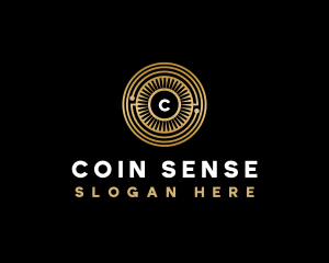 Crypto Digital Coin logo design