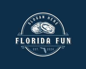 Florida Seafood Oyster logo design