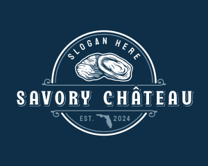 Florida Seafood Oyster logo design