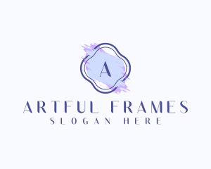 Watercolor Beauty Frame logo design