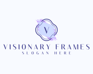 Watercolor Beauty Frame logo design