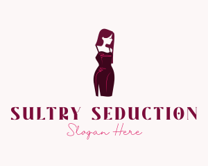 Fashion Woman Dress logo design