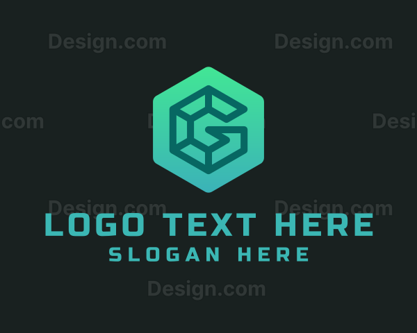 Hexagon Media Letter G Logo