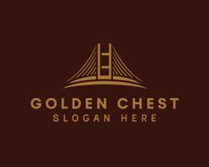 Gold Bridge Infrastructure logo design