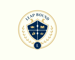 University School Academy logo design