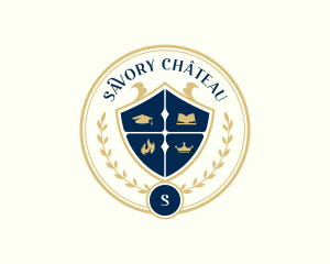 University School Academy logo design