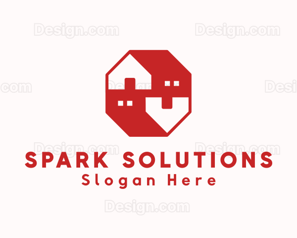 Residential Home Apartment Logo