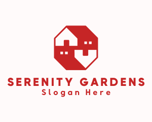 Residential Home Apartment logo design