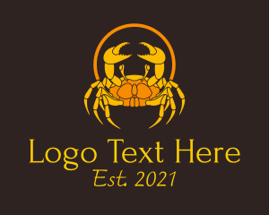 Golden King Crab  logo