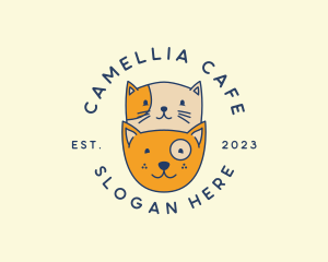 Cat Dog Pet Clinic logo design