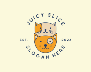 Cat Dog Pet Clinic logo design