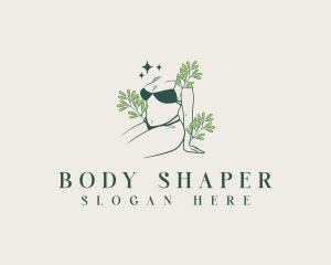 Sensual Woman Body logo design