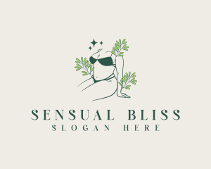 Sensual Woman Body logo design