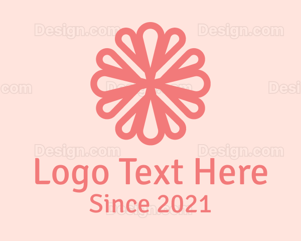 Nature Flower Gardening Logo