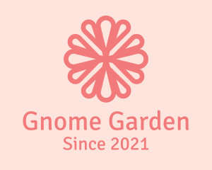 Nature Flower Gardening  logo design