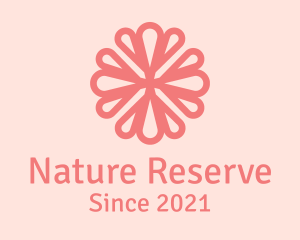 Nature Flower Gardening  logo design