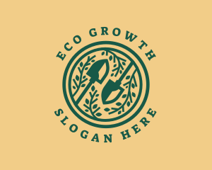 Shovel Garden Planting logo