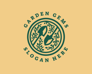 Shovel Garden Planting logo