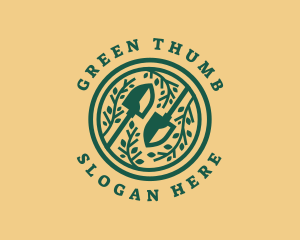 Shovel Garden Planting logo