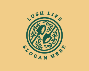 Shovel Garden Planting logo