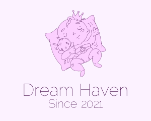 Sleeping Baby Prince  logo