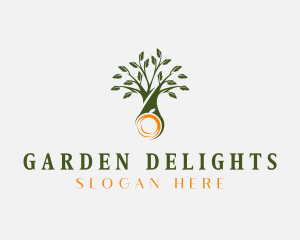 Tree Planting Horticulture logo design