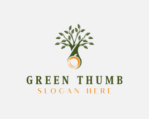 Tree Planting Horticulture logo design