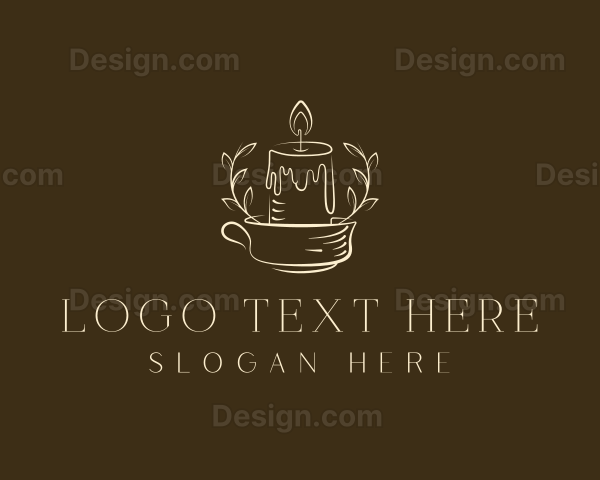 Wax Candle Light Logo