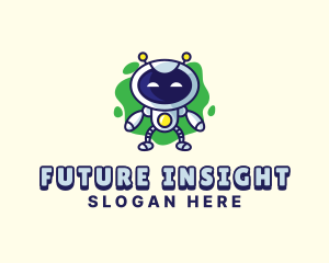 Fun Toy Robot logo design