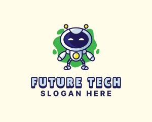 Fun Toy Robot logo design