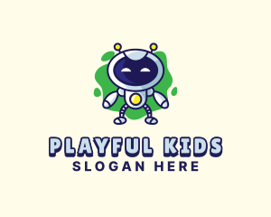 Fun Toy Robot logo design