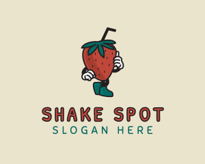 Walking Strawberry Smoothie logo