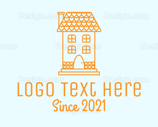 Orange Love House Logo