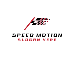 Racing Flag Speed logo design