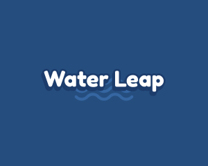 Cute Cartoon Water logo design