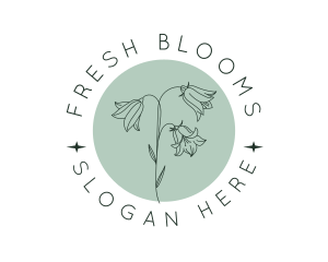 Beauty Flower Plant  logo design