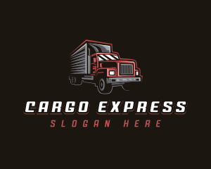 Truck Cargo Vehicle logo design