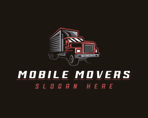 Truck Cargo Vehicle logo design