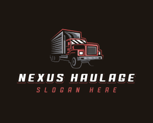 Truck Cargo Vehicle logo design