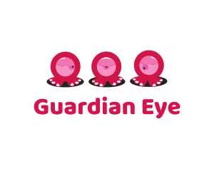 Gaming Eye Monster logo design